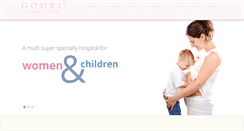 Desktop Screenshot of gourihospital.com