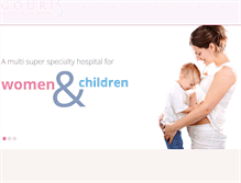 Tablet Screenshot of gourihospital.com